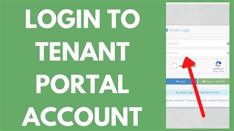 tenant portal log in.